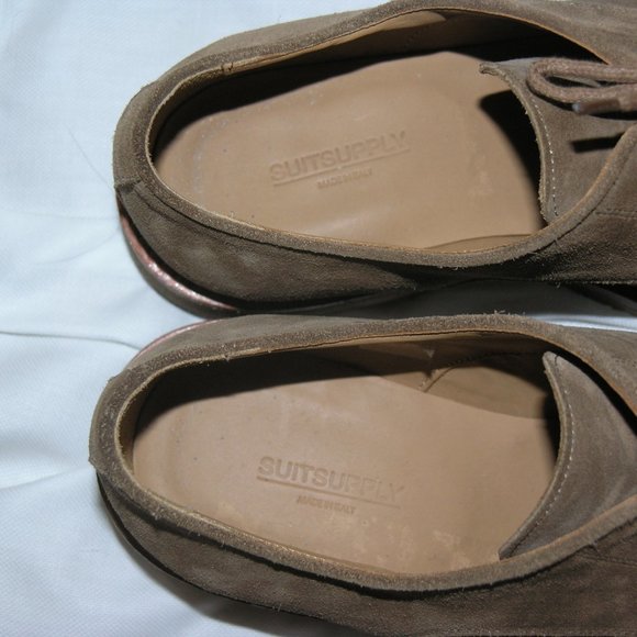 Suitsupply Copeland Suede Leather Derbys Size 7 main image 4
